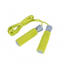 Скакалка LiveUp PVC FOAM HANDLE JUMP ROPE
