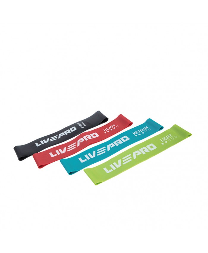 Набір фітнес гумок 4шт LivePro RESISTANCE LOOPS BANDS