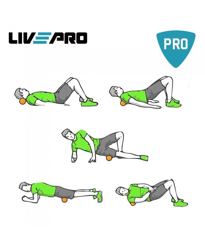 М'ячик для масажу LivePro MUSCLE ROLLER BALL
