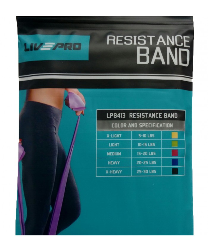 Еспандер стрічка LivePro RESISTANCE BAND Light