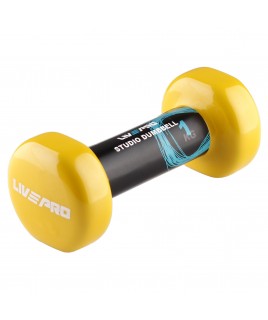 Гантель вінілова 1шт LivePro STUDIO DUMBBELL