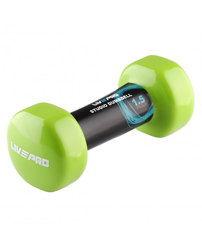 Гантель вінілова 1шт LivePro STUDIO DUMBBELL