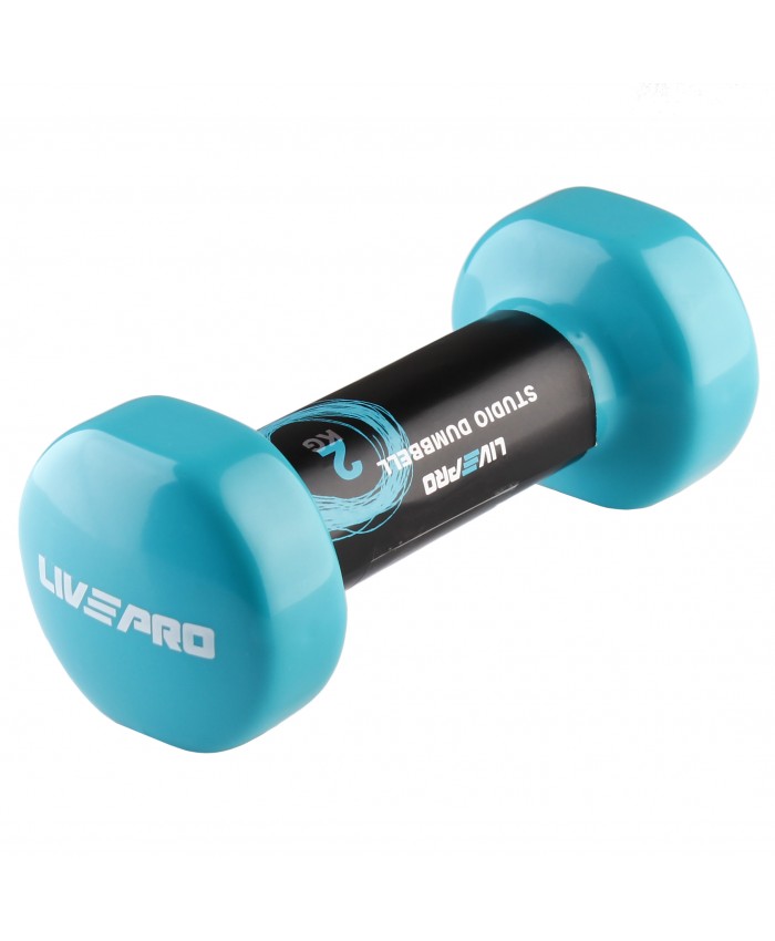 Гантель вінілова 1шт LivePro STUDIO DUMBBELL