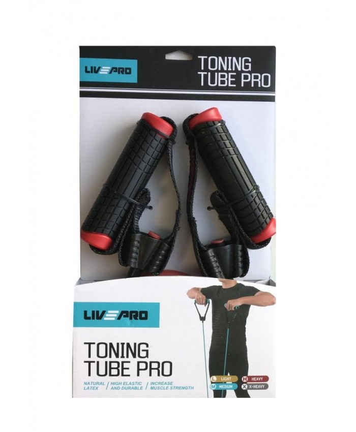Еспандер трубчастий LivePro TONING TUBE PRO