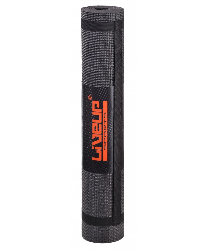 Килимок для йоги LiveUp YOGA MAT TOTAL BLACK