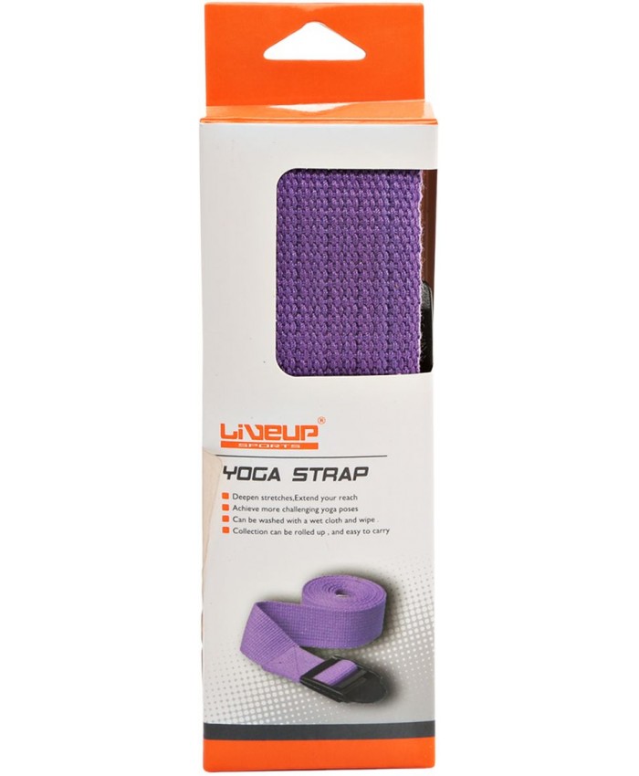 Ремінь для йоги LiveUp YOGA STRAPS