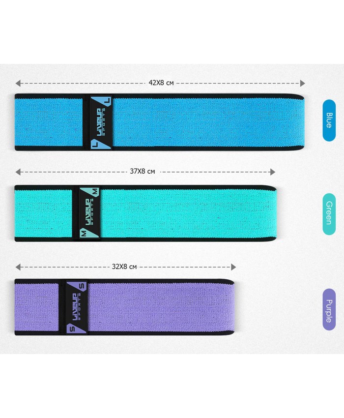 Фітнес гумка LiveUp HIP BAND