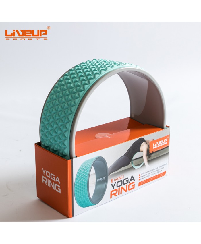 Колесо для йоги і фітнесу LiveUp YOGA RING