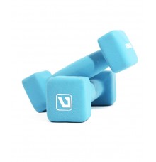 Гантелі неопренові пара LiveUp SQUARE HEAD DUMBBELL