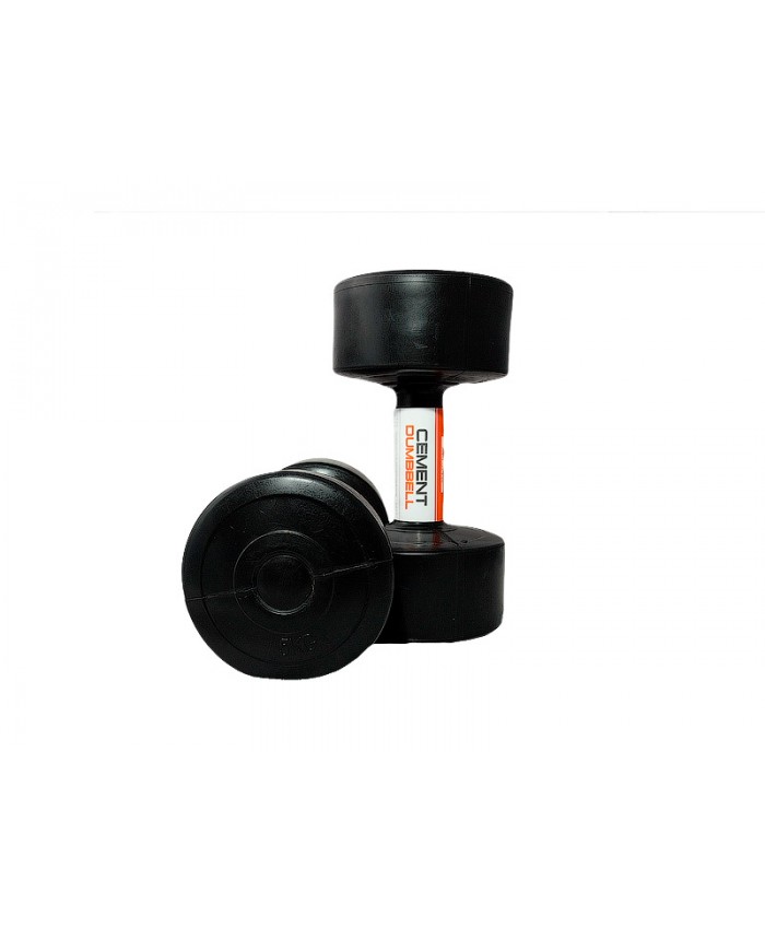 Гантелі пластикові пара LiveUp CEMENT DUMBELL