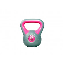 Гиря LiveUp PLASTIC KETTLEBELL