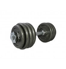 Гантель набірна 20кг 1шт LiveUp DUMBELL SET