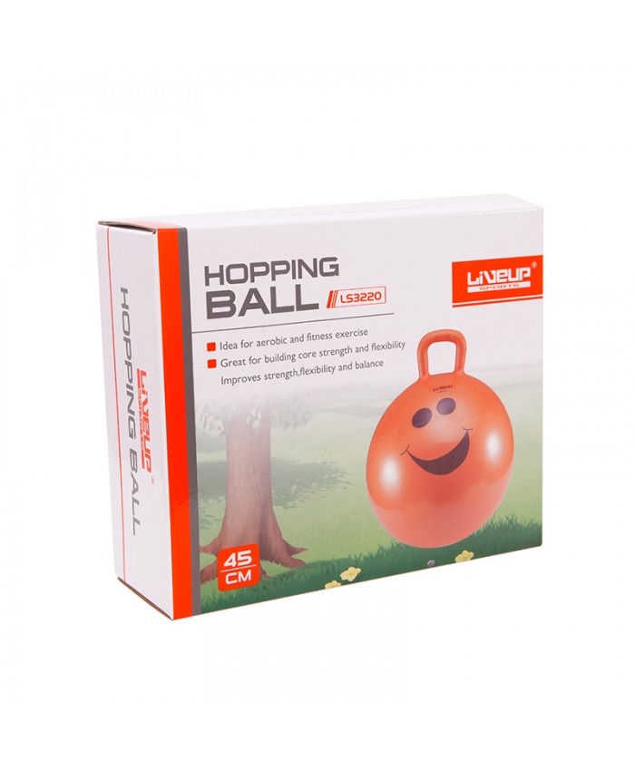 Фітбол дитячий з ручкою LiveUp HOPPING BALL