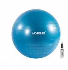 Фітбол (насос в комплекті) LiveUp ANTI-BURST BALL