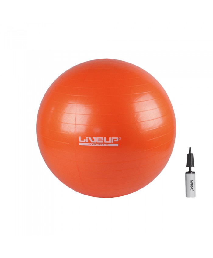 Фітбол (насос в комплекті) LiveUp ANTI-BURST BALL