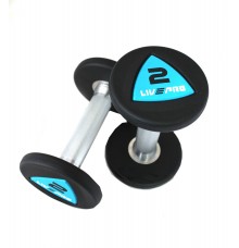 Гантелі уретанові пара LivePro URETHANE DUMBBELL