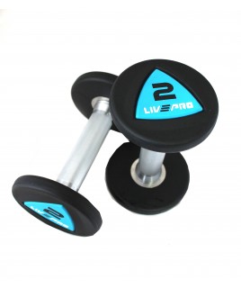 Гантелі уретанові пара LivePro URETHANE DUMBBELL