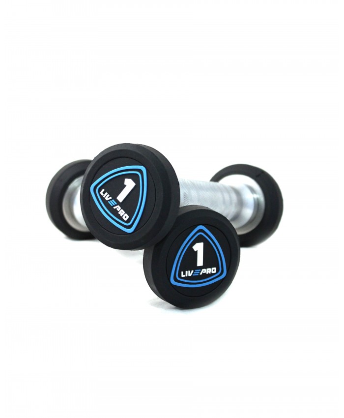 Гантелі уретанові пара LivePro URETHANE STUDIO DUMBBELLS