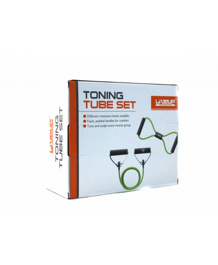 Набір еспандерів 2 шт. LiveUp TONNING TUBE SET
